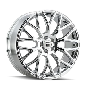 Touren – TR76 – Chrome – 18″x8″ 35mm – Summer Wheels – 3276-8831C35